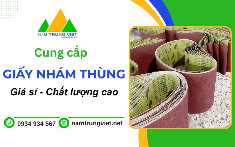 giấy nhám thùng