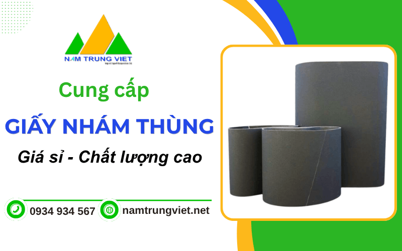 giấy nhám thùng