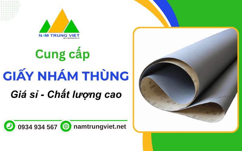 giấy nhám thùng